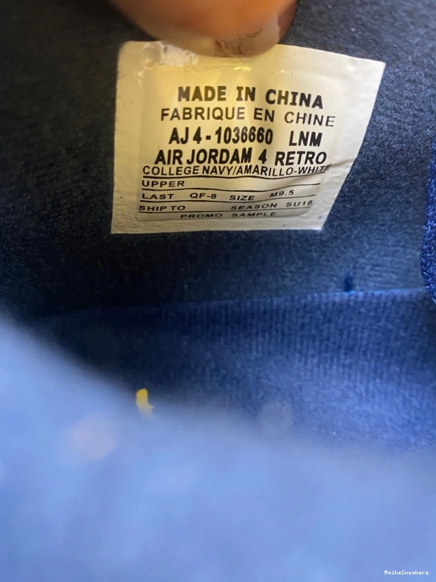 MaikeSneakers Retro Michigan Air (PE) Jordan AJ4-1036660 4 0627
